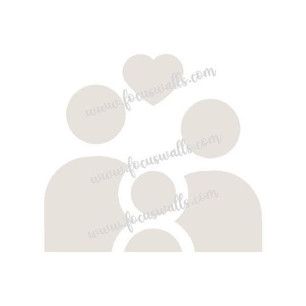FW6023 -Reusable Wall Stencil Design