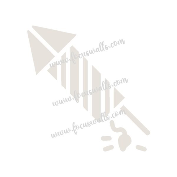 FW6025 -Reusable Wall Stencil Design