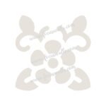 FW6031 -Reusable Wall Stencil Design