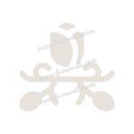 FW6033 -Reusable Wall Stencil Design