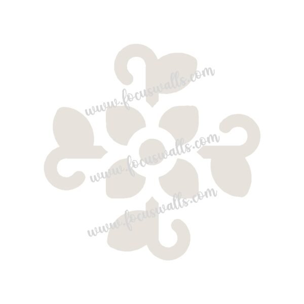 FW6035 -Reusable Wall Stencil Design