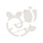 FW6037 -Reusable Wall Stencil Design