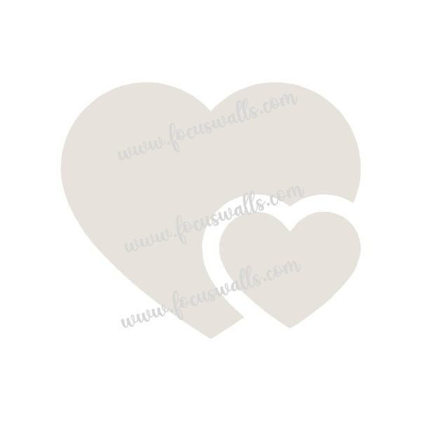 FW6040 -Reusable Wall Stencil Design