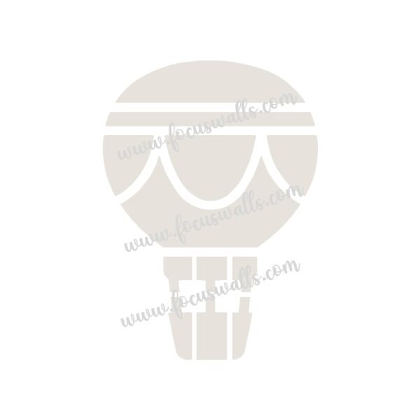 FW6041 -Reusable Wall Stencil Design