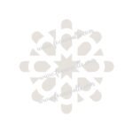 FW6046 -Reusable Wall Stencil Design