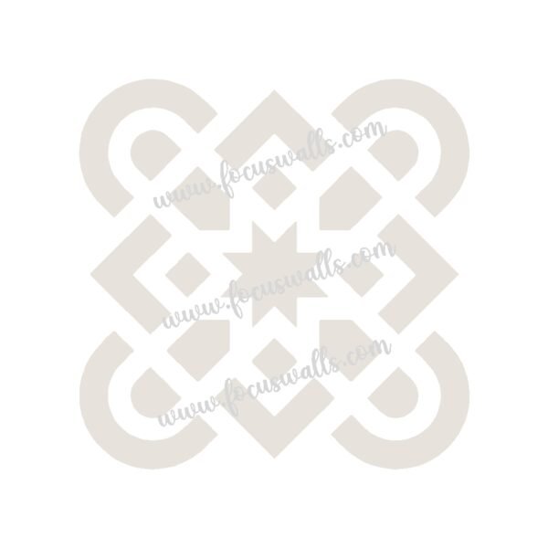 FW6048 -Reusable Wall Stencil Design
