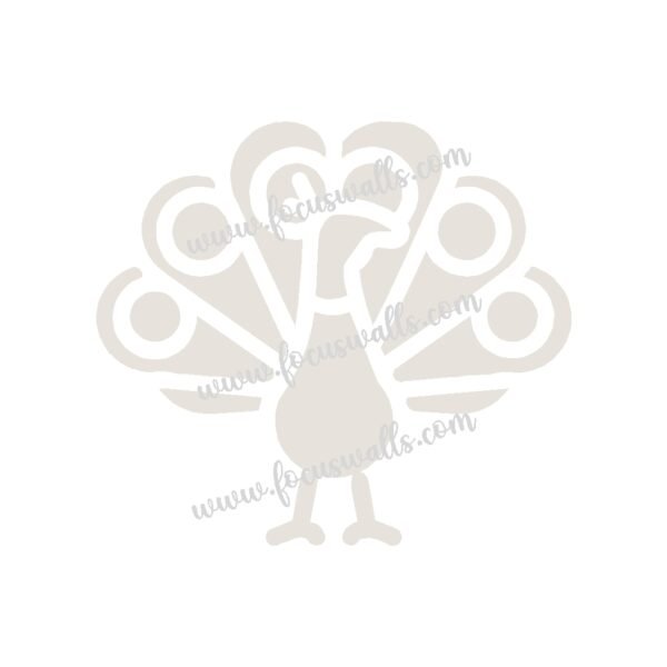 FW6059 -Reusable Wall Stencil Design