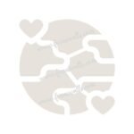 FW6070 -Reusable Wall Stencil Design