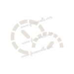 FW6075 -Reusable Wall Stencil Design