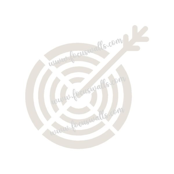 FW6080 -Reusable Wall Stencil Design