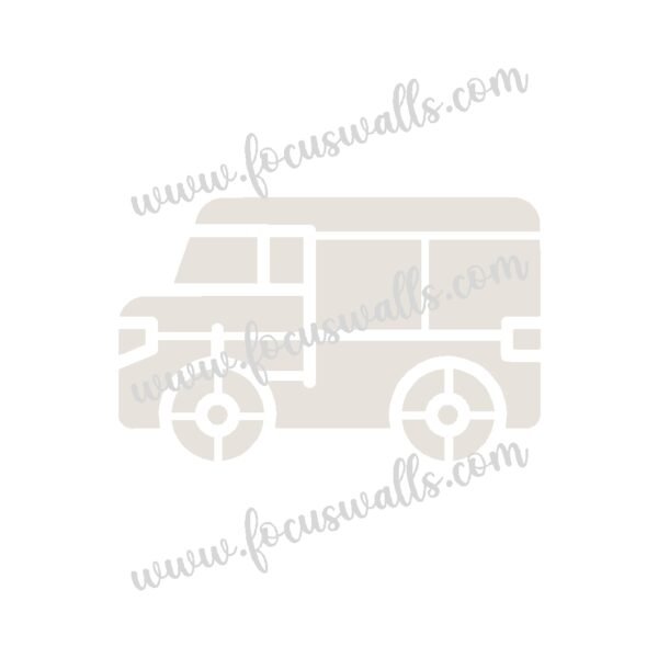 FW6090 -Reusable Wall Stencil Design