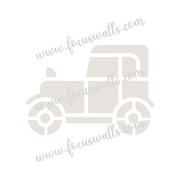 FW6091 -Reusable Wall Stencil Design