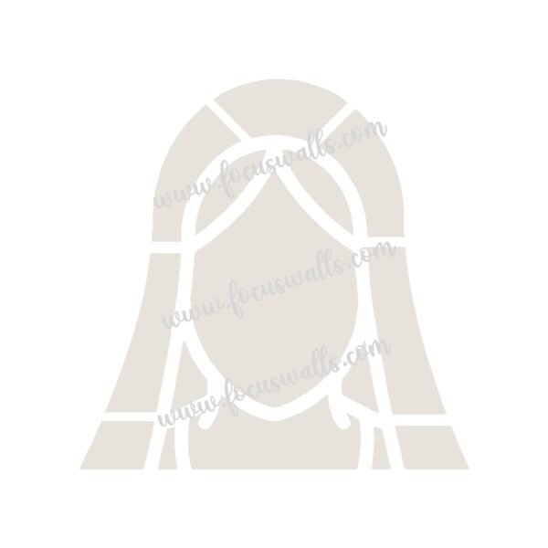 FW6094 -Reusable Wall Stencil Design