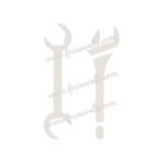 FW6096 -Reusable Wall Stencil Design