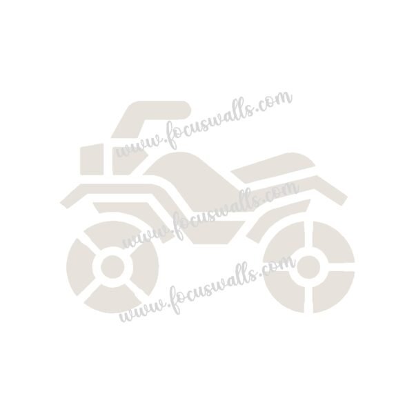 FW6097 -Reusable Wall Stencil Design