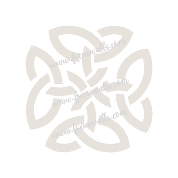 FW6100 -Reusable Wall Stencil Design