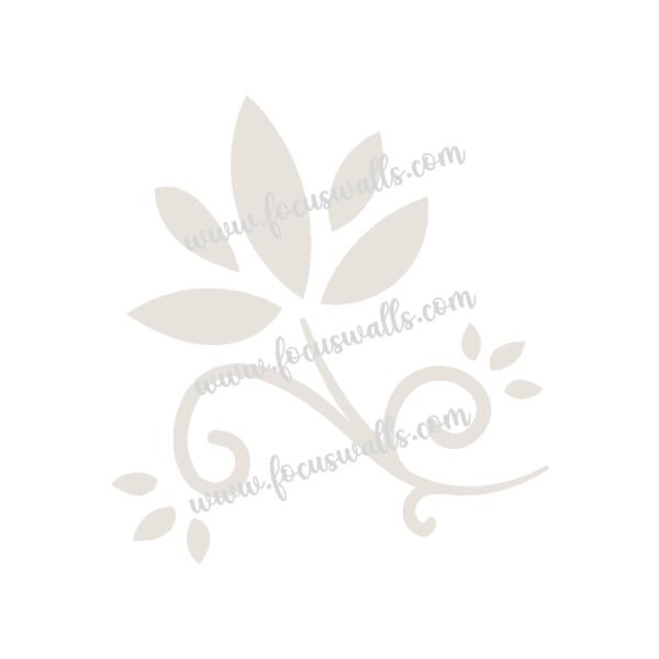 FW6104 -Reusable Wall Stencil Design