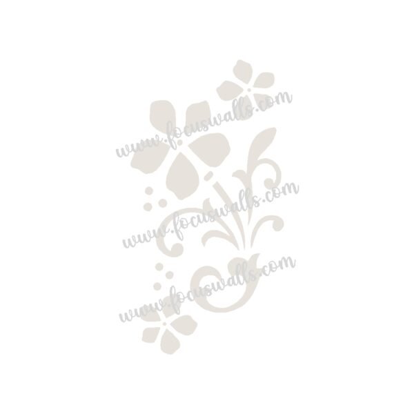 FW6105 -Reusable Wall Stencil Design