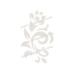 FW6107 -Reusable Wall Stencil Design