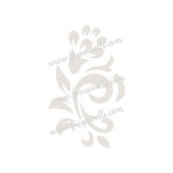 FW6107 -Reusable Wall Stencil Design