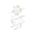 FW6109 -Reusable Wall Stencil Design