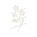 FW6114 -Reusable Wall Stencil Design