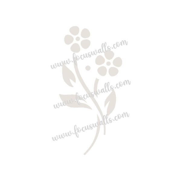 FW6114 -Reusable Wall Stencil Design