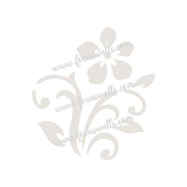 FW6116 -Reusable Wall Stencil Design