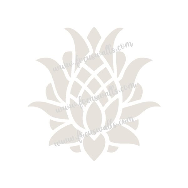 FW6119 -Reusable Wall Stencil Design