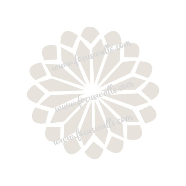 FW6120 -Reusable Wall Stencil Design