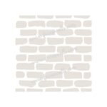 FW6121 -Reusable Wall Stencil Design