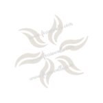 FW6122 -Reusable Wall Stencil Design