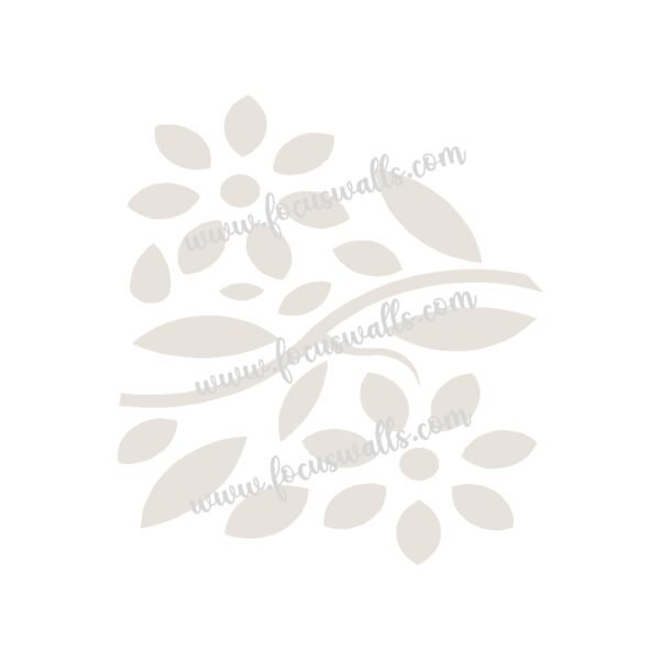 FW6125 -Reusable Wall Stencil Design