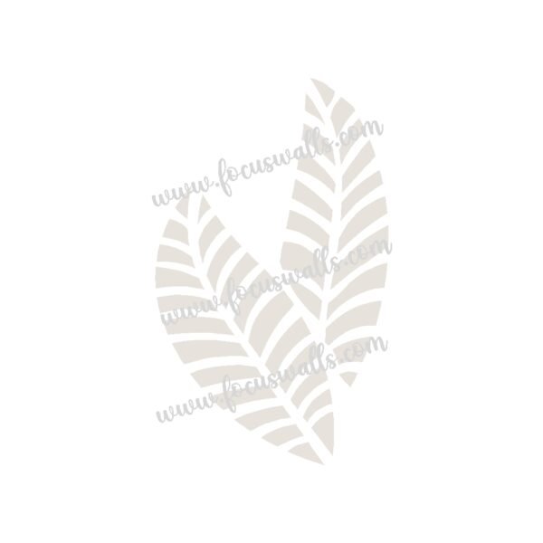FW6128 -Reusable Wall Stencil Design