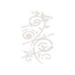 FW6132 -Reusable Wall Stencil Design