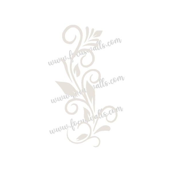 FW6133 -Reusable Wall Stencil Design