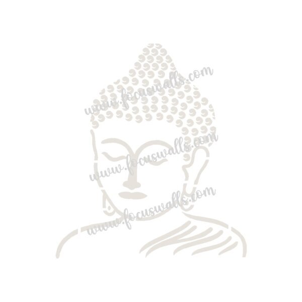 FW6134 -Reusable Wall Stencil Design