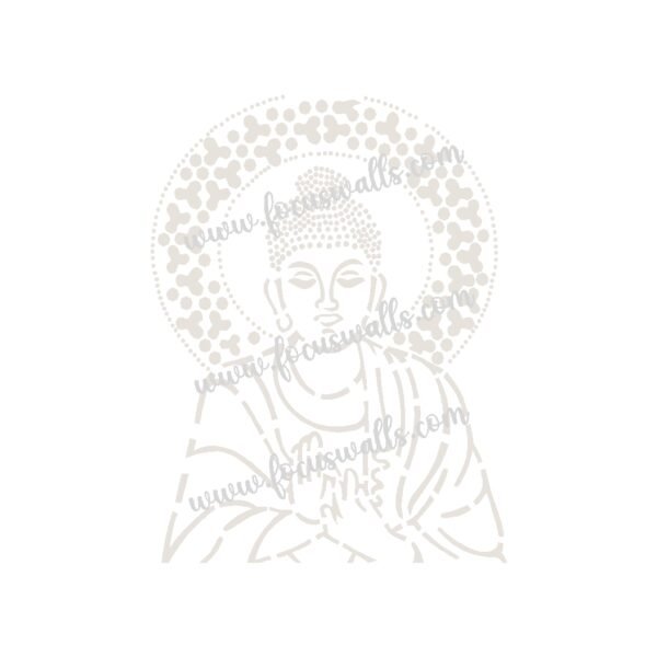 FW6135 -Reusable Wall Stencil Design