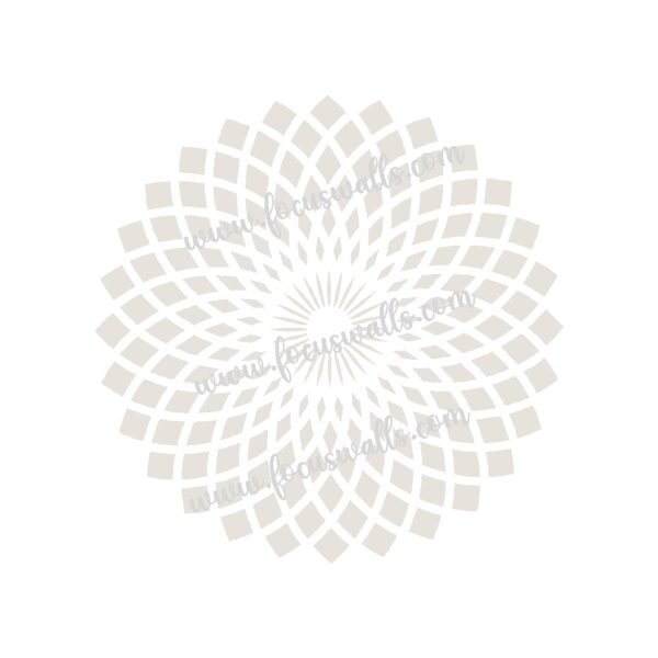 FW6138 -Reusable Wall Stencil Design