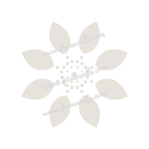 FW6139 -Reusable Wall Stencil Design