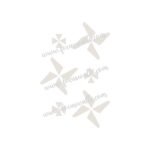 FW6141 -Reusable Wall Stencil Design