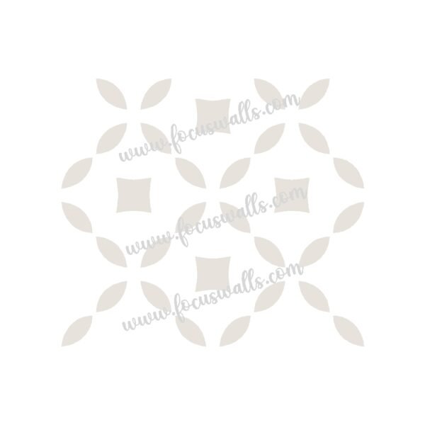 FW6142 -Reusable Wall Stencil Design