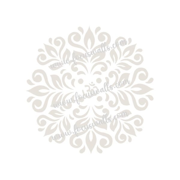 FW6163 -Reusable Wall Stencil Design