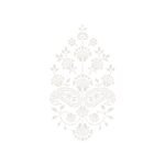 FW6166 -Reusable Wall Stencil Design